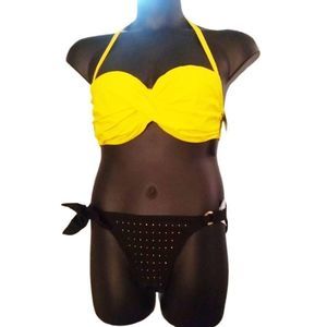 Smart & Sexy Bra Sized Bandeau Bikini Top 38C